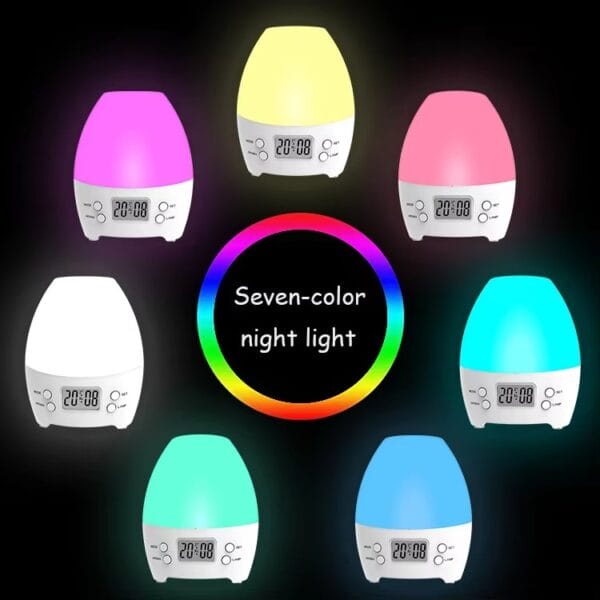 Aromatherapy LED Alarm Clock - Image 3