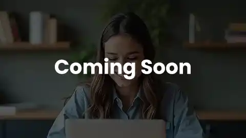smiling brown haired woman laptop 480 soon