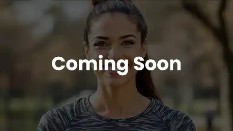 smiling woman park exercise soon