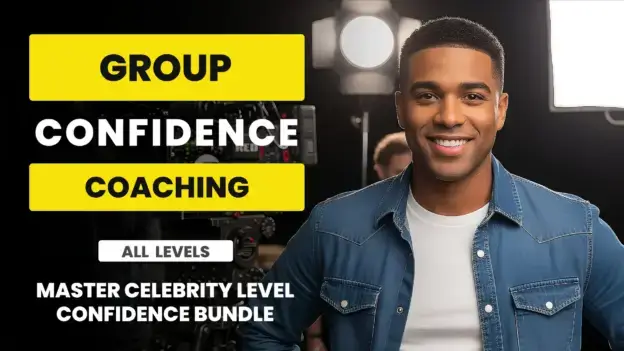 Master Celebrity-Level Confidence Group Coaching (All Levels Bundle) - 24 Weeks -Starts: October 4th, 2025 @1PM