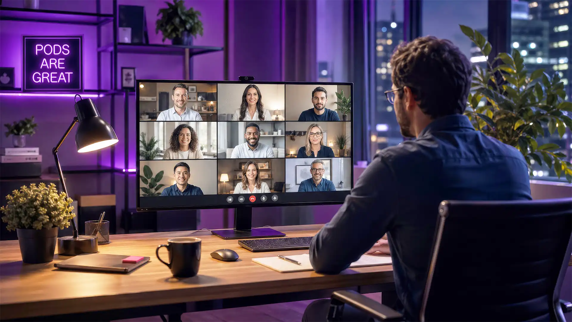 diverse group of people connecting in an nrecovery support pod for real accountability and personal growth