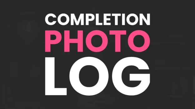 Tool: The Completion Photo Log