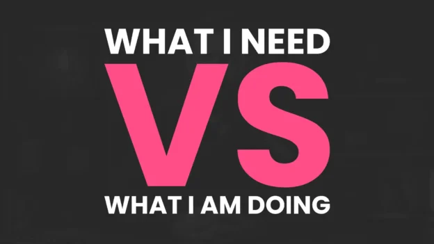 Tool: What I Need vs What I Am Doing Gap Sheet