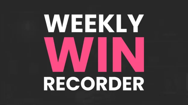 Tool: The Weekly Win Recorder