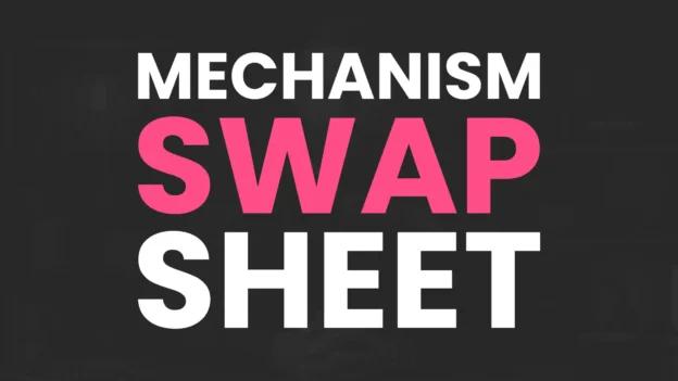 Tool: The Mechanism Swap Sheet