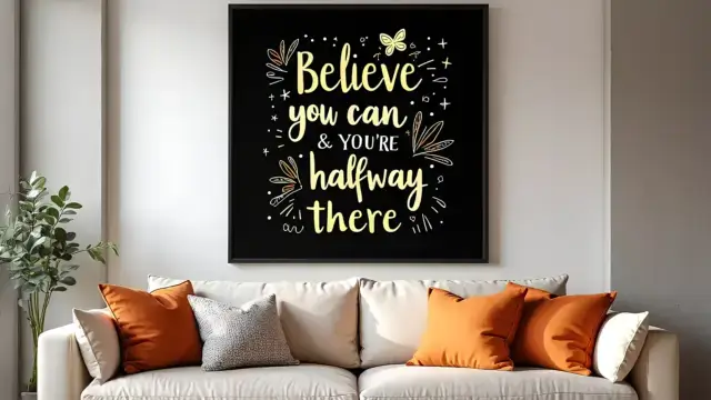 motivational-home-office-decor